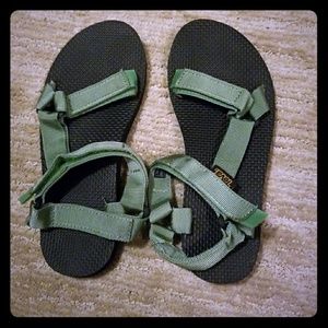 Teva sandals.